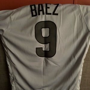 Chicago Cubs Javier Baez Game Used Jersey